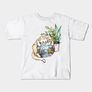 Gone Fishing Kids T-Shirt